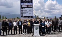 Iğdır Belediyesi Halk Park Kompleksi’nin Temelini Attı