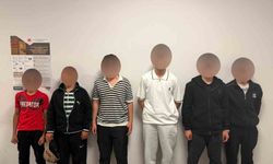 Kablo hırsızı 6 çocuk yakalandı