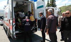 Otomobil aydınlatma direğine çarptı: 1'i bebek 4 yaralı