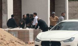 Şantiye savaş alanına döndü: Sopalar, yumruklar havada uçuştu