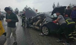 Tır ile otomobil çarpıştı: 1 yaralı