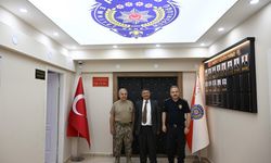 Iğdır’ın Renkli Siması Gülhan Kavza’dan Emniyet Müdürüne Ziyaret