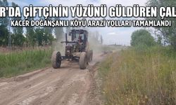 Iğdır’da Çiftçinin Yüzünü Güldüren Çalışma: Kacer Doğanşanlı Köyü’nün Arazi Yolları Tamamlandı