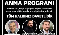 Iğdır'da Muharrem Ayı Anma Programı Düzenleniyor
