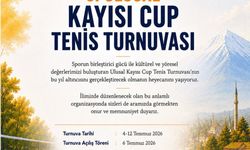 KAYISI CUP YAZ KUPASI TÜRKİYE SERİSİ TENİS TURNUVASI IĞDIR'DA BAŞLIYOR