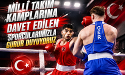 MİLLİ TAKIM KAMPLARINA DAVET EDİLEN SPORCULARIMIZLA GURUR DUYUYORUZ
