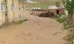 Başkale'de sağanak sonucu sel meydana geldi