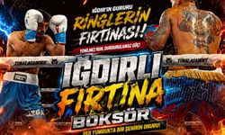 IĞDIRLI BOKSÖR AZAT ARGA PROFESYONEL RİNGLERDE FIRTINA GİBİ ESİYOR!