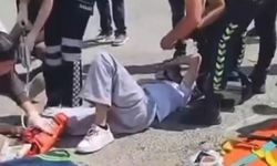 Vali Yolu’nda Motosiklet ile Otomobil Çarpışma Sonucu: 2 Genç Yaralandı