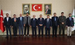 CAFERİDER Başkanı Hasan Babur’dan Rektör Gürel’e Ziyaret