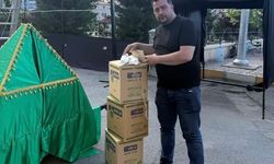 ALAGÖZ HOLDİNG TÜM ŞEHRE KARTON BARDAK DAĞITTI