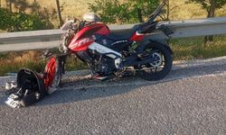 Motosiklet kamyona arkadan çarptı: 1 kişi öldü
