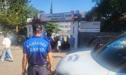 Şahinbey zabıta ekipleri LGS'de öğrencilerin yanında oldu