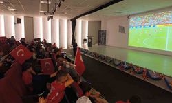 Van'da milli maç heyecanı