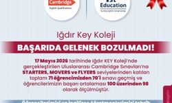 Iğdır’dan Küresel Başarıya: Iğdır KEY Koleji Uluslararası Cambridge Sınavlarında Rekor Kırdı!