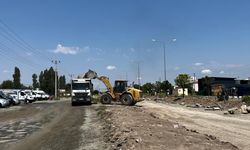 Iğdır'da Trafiği Rahatlatacak Kavşak Çalışması Hızla İlerliyor