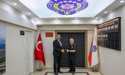 Iğdır İl Milli Eğitim Müdürü Aziz Gün’den Emniyet Müdürü Turgay’a Veda Ziyareti