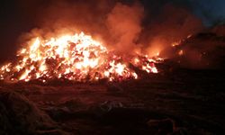 Iğdır’da Korkutan Yangın: 4 Bin Balya Ot Kül Oldu!