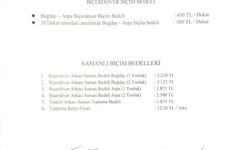Iğdır’da 2026 Biçerdöver Biçim Fiyatları Açıklandı