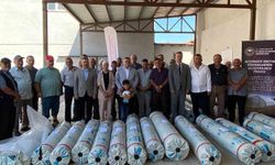 Çiftçiye yüzde 50 hibeli sera örtüsü desteği