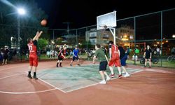 Çine'de Sokak Basketbol Turnuvası başladı