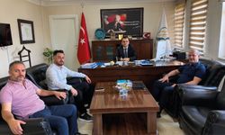 Karakoyunlu Kaymakamı İlhan Kayaş’a Hayırlı Olsun Ziyareti