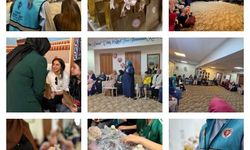 Erzurum'da hanımlardan anlamlı buluşma