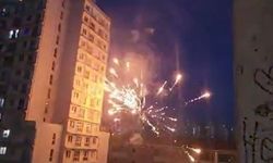Havai fişek kavgası, iki aile birbirine girdi