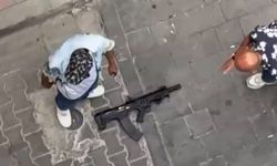 Sokak ortasında tüfekle dehşet saçan şehir magandaları kıskıvrak yakalandı