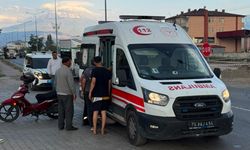 ÇEVRE YOLUNDAKİ YOL ÇALIŞMASI KAZALARA DAVETİYE ÇIKARIYOR: 1 YARALI