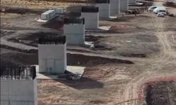 Demir Yolu Hattı Görünmeye Başladı