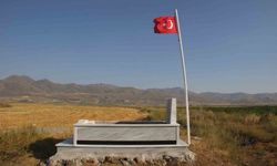 149 yıldır Erzurum Ovası'nda nöbet tutan şehidin mezarı yenilendi