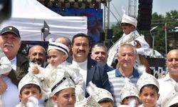 300 çocuğa toplu sünnet şöleni