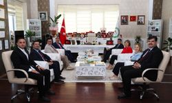 Iğdır İl Özel İdaresi Heyetinden Rektör Gürel’e Ziyaret