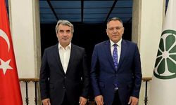 Rektör Gürel'den Türkşeker Genel Müdürü Şahin'e Ziyaret