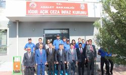 Ceza ve Tevkifevleri Genel Müdürü Çelebi Yılmaz’dan Iğdır’daki Kurumlara Ziyaret ve Üretim İncelemesi