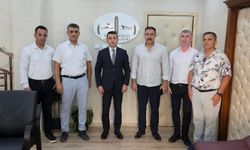 Iğdır Kamu-Sen İl Başkanlarından Vali Yardımcısı Burak Yılmaz’a Hayırlı Olsun Ziyareti