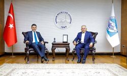 Başkan Büyükkılıç, Bakan Yardımcısı Boyraz'ı ağırladı