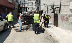 Bozulan yollar için ekipler sahada