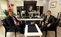 Rektör Gürel’den Vali Yardımcısı Burak Yılmaz’a Hayırlı Olsun Ziyareti