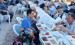 Hisarcık Şeyhçakır köyünde geleneksel hayır yemeği düzenlendi