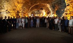Gazeteciler Tuz Mağarası’nda Ağırlandı