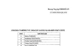Cumhurbaşkanı Tarafından İmzalanan Alevi-Bektaşi Kültür ve Cemevi Başkanlığı Danışma Kurulu Açıklandı