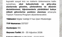 İŞKUR'dan okullar için 155 kişilik TYP duyurusu