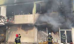 Korkutan iş yeri yangını