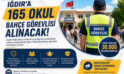 Iğdır’da Okullara 165 Bahçe Görevlisi Alınacak: Kontenjan Açıklandı
