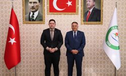Iğdır 1. Ağır Ceza Mahkemesi Başkanı Tosunoğlu’ndan Rektör Gürel’e İade-i Ziyaret