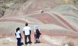 Iğdırlı Dağcılar Erzurum’un Gökkuşağı Tepeleri’ne Çıkarma Yaptı