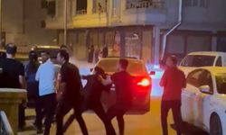 VALİ YOLUNDA İKİ GURUP ARASINDA KAVGA