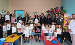 Iğdır’da Anaokulu Öğrencileri Har-ı Bülbül’ü Renklendirdi